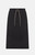 Fear of God ESSENTIALS Women's Jet Black Maxi Skirt - 0160250500058861