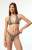 Pacsun Women's Striped Sable Ring Halter Bikini Top - 0810451180052092