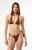 Pacsun Women's Brown Juliette Halter Bikini Top - 0810451180077020