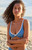 Rhythm Women's Lola Gingham Textured Underwire Bralette Bikini Top - 0825483770025