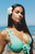 Pacsun Women's Green Yara Ruffle Bralette Bikini Top - 0810603590087040