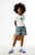 Pacsun Kids Kids Baggy Denim Shorts Medium Blue Tinted - 0787454210010