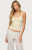 Edikted Women's Aspyn V Neck Ribbed Tank Top - 0260609690009