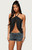 Edikted Women's Stasia Sparkly Knit Split Front Top - 0263609690024
