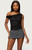 Edikted Women's Off Shoulder Lace Polka Dot Top - 0263609690045