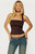 Edikted Women's Esmerela Bandage Halter Top - 0263609690049