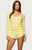 Edikted Women's Madilyn Terry Cloth Zip Up Hoodie - 0265609690008