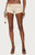 Edikted Women's Thia Ruched Bead Foldover Shorts - 0266609690012