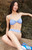 Pacsun Women's Blue Kalilah Bandeau Bikini Top - 0810603590090040
