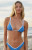 Rhythm Women's Lola Gingham Textured Triangle Bikini Top - 0825483770023