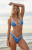 Rhythm Women's Lola Gingham Textured High Cut Bikini Bottom - 0825483770024