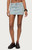 Edikted Women's Spencer Low Rise Denim Micro Skirt - 0269609690001
