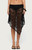 Edikted Women's Sheer Lace Handkerchief Mini Skort - 0269609690014