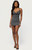 Edikted Women's Layered Bra Cowl Neck Mini Dress - 0271609690005