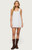 Edikted Women's Doroh Lacey Striped Cotton Mini Dress - 0271609690008