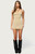 Edikted Women's Rachael Metallic Knit Mini Dress - 0271609690017