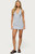 Edikted Women's Rosalynne Ribbed Halter Romper - 0271609690024