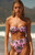 VYB Women's Shady Palms Dolly Knot Bandeau Bikini Top - 0270610670008