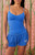 John Galt Women's Electric Blue Archie Tank Top - 0704601600242