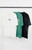 Pacsun Men's 3 Pack Solid Color Embroidered T-Shirts - 0120468680444