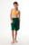 Pacsun Kids Kids Orange Cinch Front Bralette Top & Bikini Set - 0786451180028