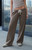 John Galt Women's Brown Anastasia Baggy Sweatpants - 0844601600303