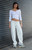 John Galt Women's Silver Hilary Yoga Sweatpants - 0844601600308