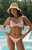 Pacsun Women's Pink Jessie Scrunch Low Rise Cheeky Bikini Bottom - 0811451180145066