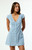 Rhythm Women's Lola Gingham Cap Sleeve Mini Dress - 0870483770018