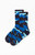Pacsun Men's Washed Blue Camo Gray Crew Socks - 0634485250132
