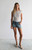 ABRAND Women's Selena 99 Low Rise Denim Shorts - 0829601700017
