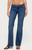 Edikted Women's Vania Ultra Low Rise Bootcut Jeans - 0267609690037