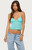 Edikted Women's Allise Backless Sequin Halter Top - 0263609690094