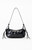 Pacsun Women's Faux Leather Noir Slouchy Bag - 0645491390017