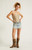 Third Charm Women's Knox Strapless Denim Lace-Up Corset - 0731604850054