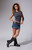 Third Charm Women's Izzy Ribbed Cinched T-Shirt - 0703461580022