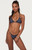 Edikted Women's Kenni Ring Contrast Triangle Bikini Top - 0270609690038