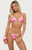 Edikted Women's Zadia Lacey Floral Triangle Bikini Top - 0270609690048