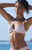 Kulani Kinis Women's Floral Slim Ribbed Underwire Bralette Bikini Top - 0825604650001