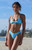 Kulani Kinis Women's Paisley High Cut Cheeky Bikini Bottom - 0825604650008