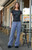 John Galt Women's Dark Gray Hilary Yoga Baggy Sweatpants - 0844601600343