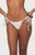 Edikted Women's Grace Sequin String Bikini Bottom - 0270609690009