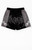 Civil Men's Black Duality Suede Shorts - 0172460120049