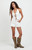 Pacsun Women's Ivy High Waisted Festival Jean Shorts Stretch White - 0829454210193