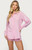 Edikted Women's Carmella Striped Oversized Shirt - 0263609690133