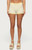Edikted Women's Camil Striped Knit Shorts - 0266609690036