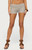 Edikted Women's Abril Striped Micro Shorts - 0266609690037