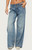 Edikted Women's Meredith Low Rise Wide Leg Jeans - 0267609690044