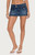 Edikted Women's Rae Denim Mini Skort - 0269609690019