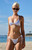 VDM The Label Women's Gingham & Polka Dot Luci Reversible Triangle Bikini Top - 0825603500004